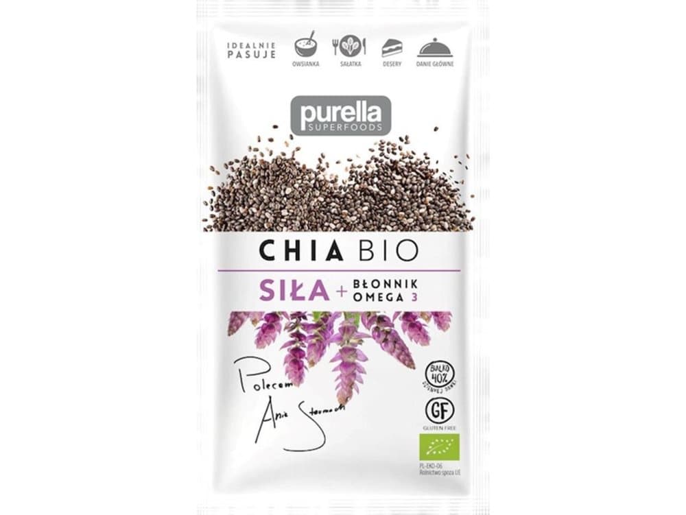 Purella Food Chia BIO. Force. Fiber + Omega 3 50 g