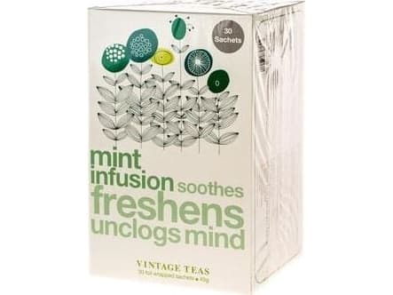 Vintage Teas Vintage Teas Mint Infusion - 30 tepåsar