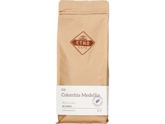 Viljakahvi Etno Cafe Colombia Medelin 1kg
