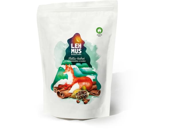 Lehmus Roastery Kettu Cinnamon & cardamom ground coffee, 500 g
