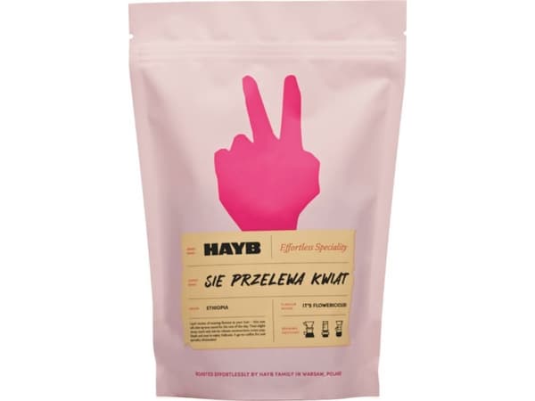 HAYB Kahvipapujen kahvi Ylivuotava kukka 250g pavut