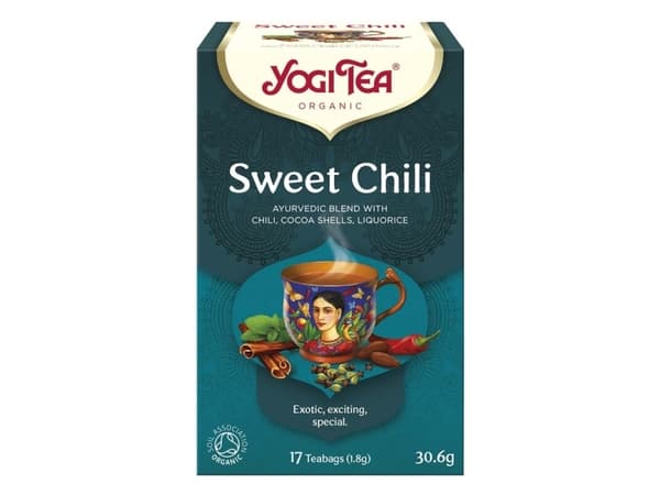 Te Yogi Sweet Chili 17breve/pack - (17 x 6 förpackningar)