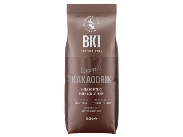 Kakaodrik varm 14% 1000g/stk