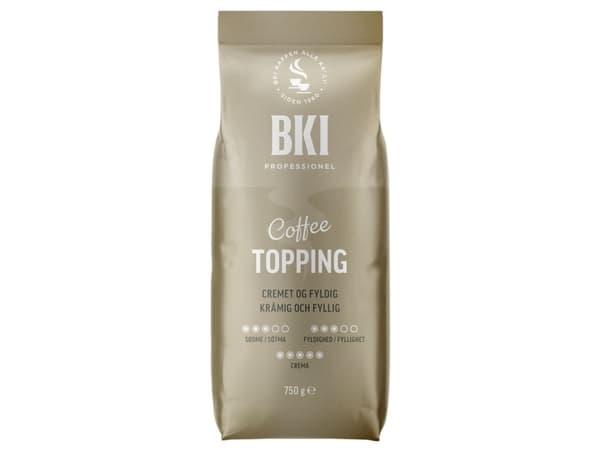 BKI Coffee Topping 750g - (10 poser)