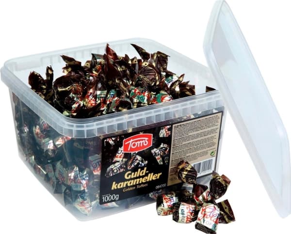 Guldkarameller Toms, 1 kg