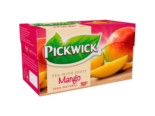 Te Pickwick Mango 20 breve/pakning - (20 x 12 pakker)