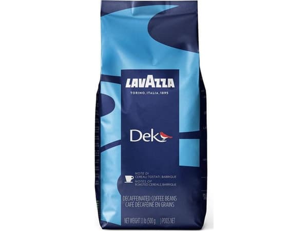 Lavazza Caffè Decaffeinato, 500 g, Kahvi, Keskipaahto, Paperipussi