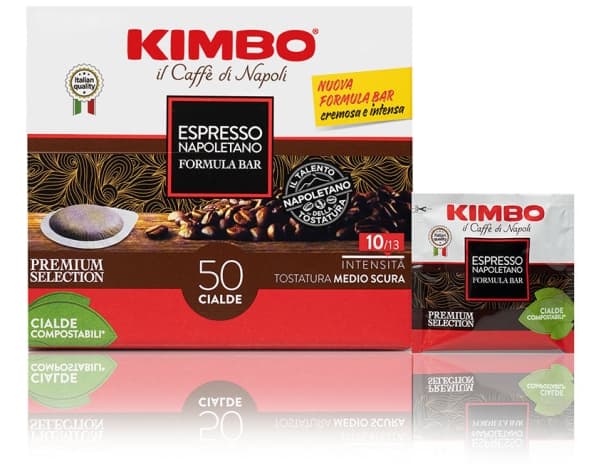 Kimbo NAPOLETANO 44mm ESE Pads 50 Stück a 7gr (014283)