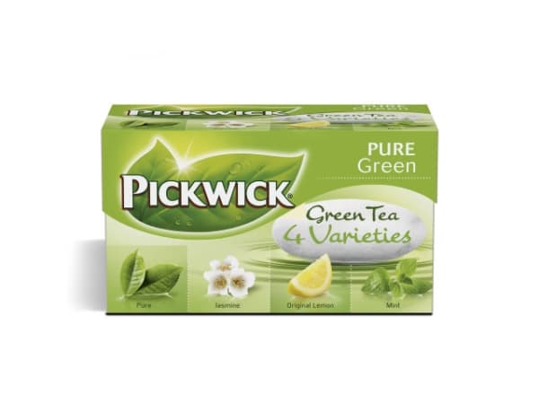 Te Pickwick grøn te Variation 4x5 ass 20breve/pak