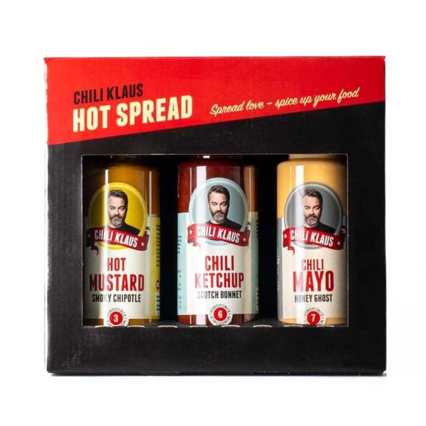 Chili Klaus - Hot Spread 3-pack - Original Edition