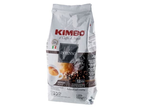 Kimbo Intenso 1, 1 kg, Espresso, Medelrostade, 1 styck, 907,185 g, Väska