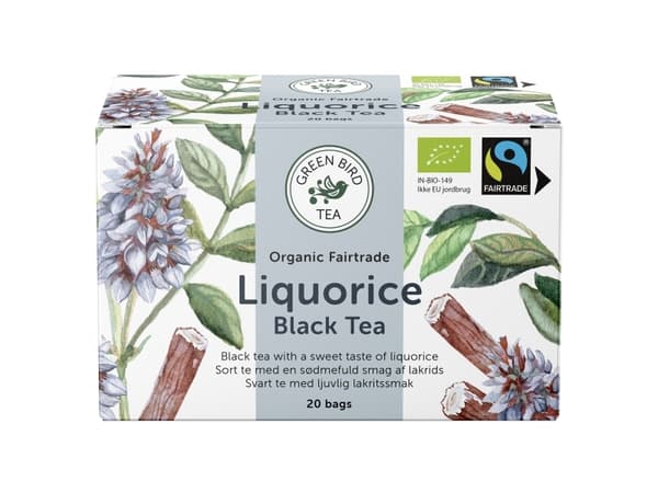 GBT Lakrits Svart Te Ekologiskt Fairtrade - (8 st.)