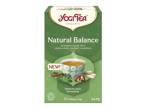 Yogi Tea Natural Balance Luomu - (6 kpl)