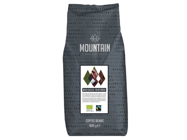 Mountain Økologisk Fairtrade Darkroast KRAV - (6 stk.)