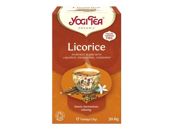 Yogi Tea Licorice Økologisk - (6 stk.)