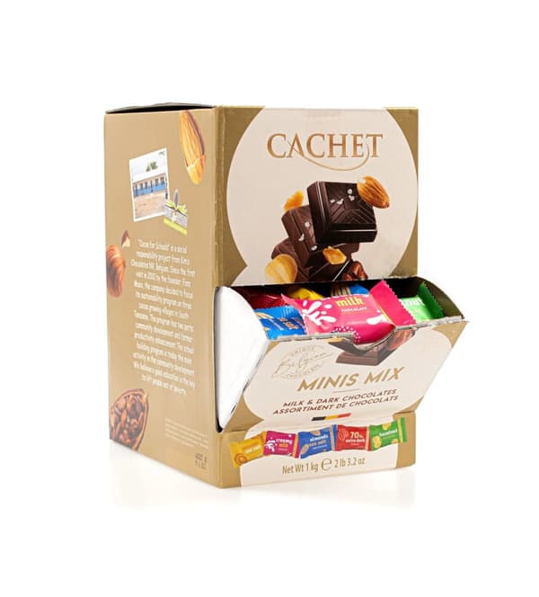Cachet Chokolade Mini Mix, 1000g