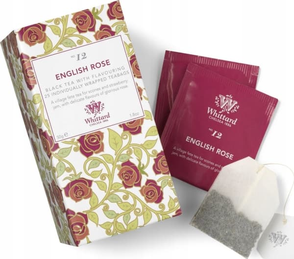 Yogi Tea Herbata czarna English Rose 25 torebek