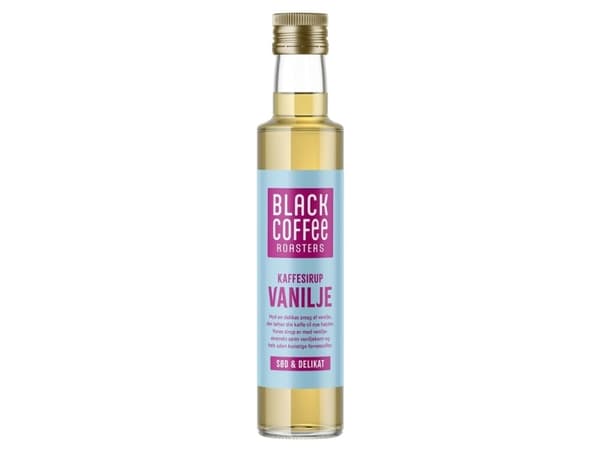 Kaffesirup Black Coffee Vanille 250ml