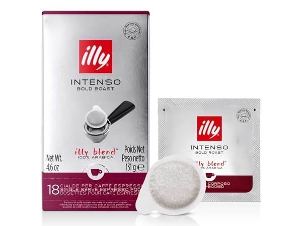 Illy 7999, Kaffekuddar, Espresso, Mörkrostade, Easy Serving Espresso pod (E.S.E.), 18 koppar, 24 månad (er)