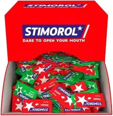 Tyggegummi Stimorol Dental Mix 170 ps á 2 stk i Salgsdisplay,170 stk/krt