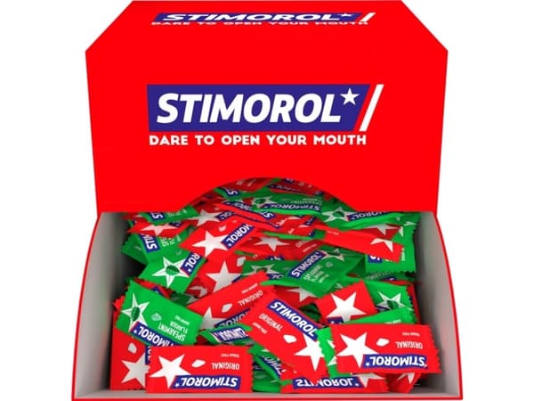 Tyggegummi Stimorol Dental Mix 170 ps á 2 stk i Salgsdisplay,170 stk/krt