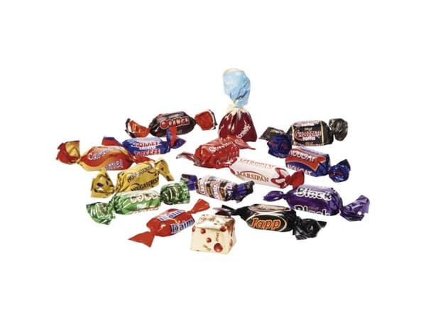 Chokolade, Twist, bulk pack, 5 kg, ca. 650 stk.