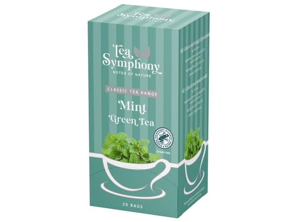 Tea Symhony Mint Green Tea - (6 stk.)