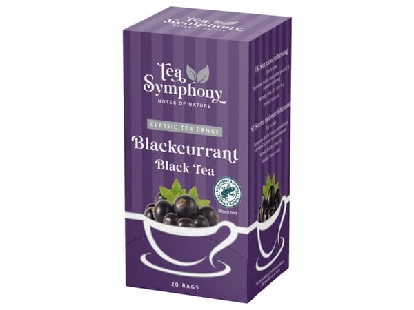 Tee, Symphony Type 1, täyttöpaino: 40, mustaherukoita 20 kpl pakkaus