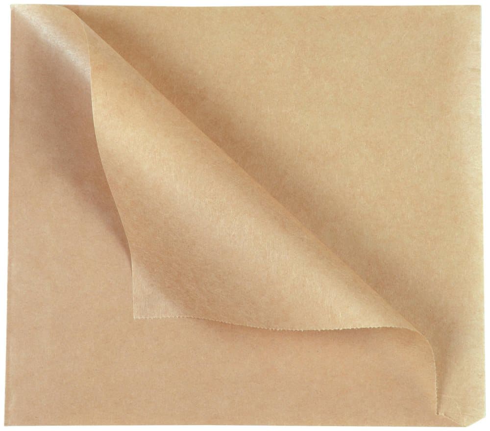 Hamburgerficka pap brun 16x15cm 1000/FP