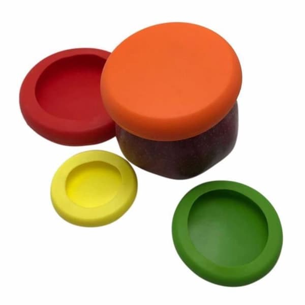 EBUY® Set med 4 matsilikonlock
