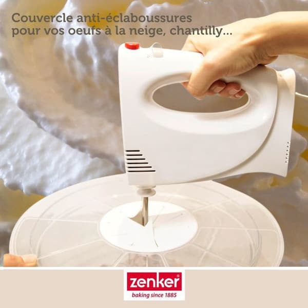 Couvercle anti-projektion 30 cm Zenker Smart Pastry