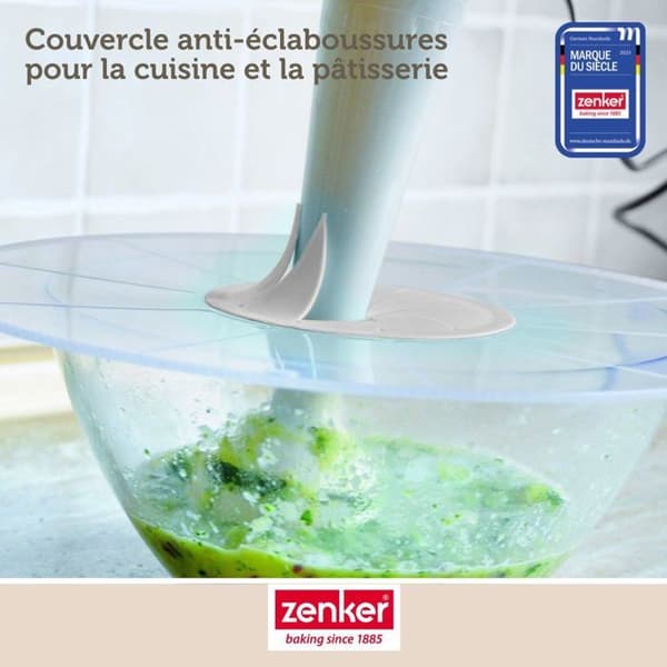 Couvercle anti-projektion 30 cm Zenker Smart Pastry