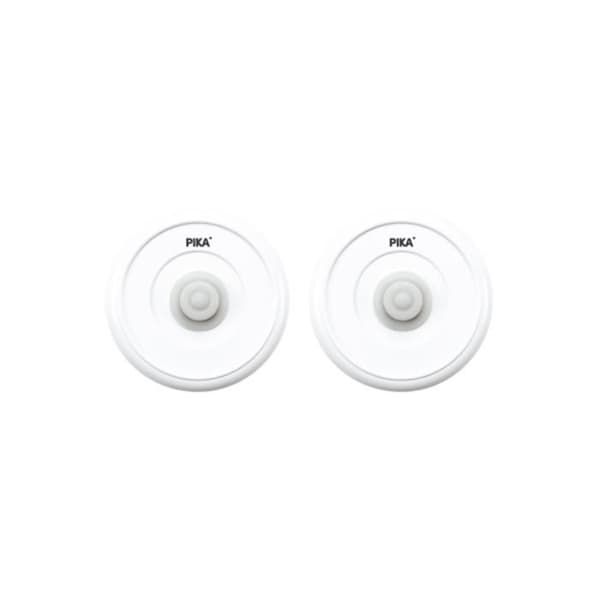 PIKA - Set med 2 universella vakuumlock - Storlek S: diameter 6 cm