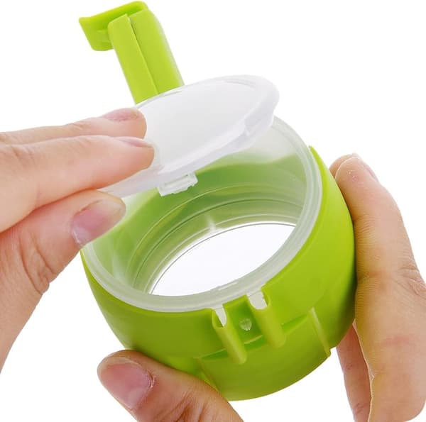 Plastlokk med klemme / Helle-klemme – 4stk