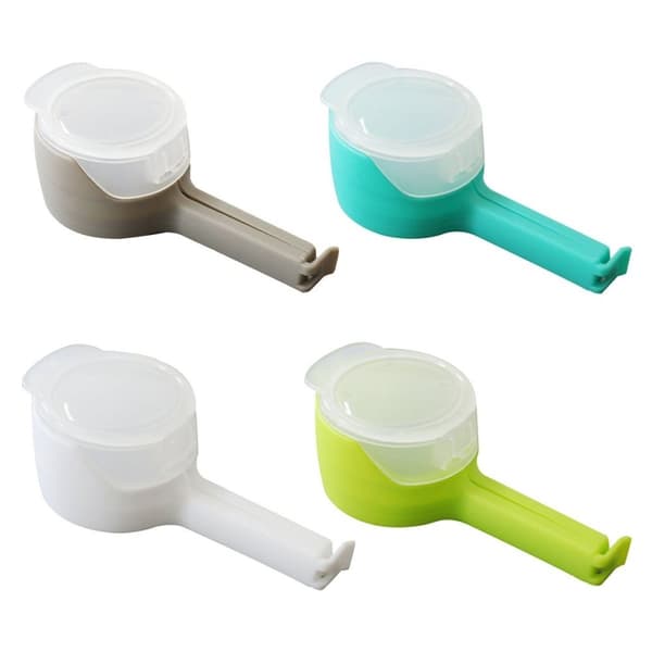 Plastlokk med klemme / Helle-klemme – 4stk