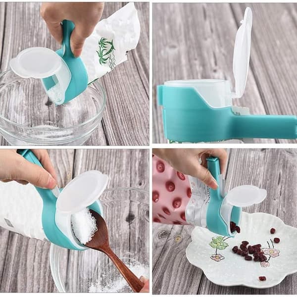 Plastlokk med klemme / Helle-klemme – 4stk
