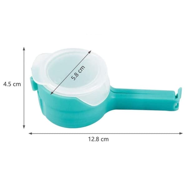 Plastlokk med klemme / Helle-klemme – 4stk