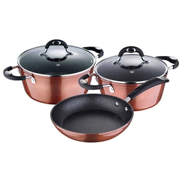 Kjøkkenutstyr Bergner Pandora Kopper Rustfritt stål Aluminium Herdet aluminium (5 pcs)