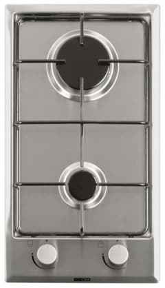 Innebygd gasskomfyr, HDCG32220FX, Beko Rustfritt stål