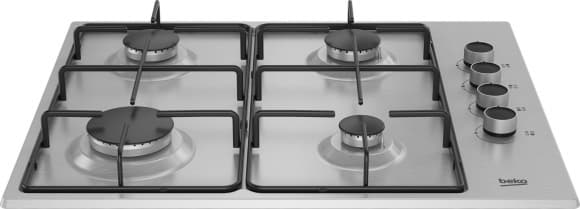 Indbygget gasblus, HIBG64120SX, Beko