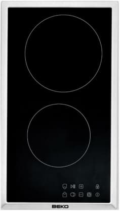 Innebygd keramisk platetopp HDMC32400TX, Beko Rustfritt stål