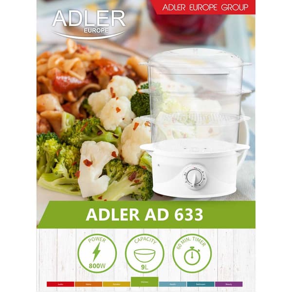 Adler Ad 633 Dampovner 800w