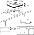 Pikkukuva 7 / 7: Sisäänrakennettu induktioliesi, EIV634, Electrolux