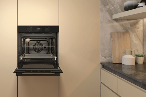 Sisäänrakennettu uuni, OMK58CU1SB, Whirlpool