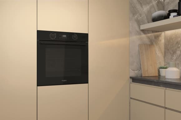 Sisäänrakennettu uuni, OMK58CU1SB, Whirlpool