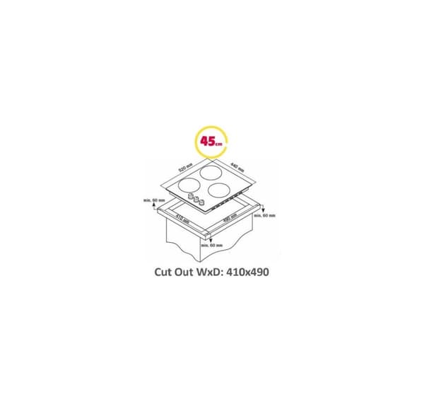 Simfer, Vitroceramic, liesi, H4.030.DECSP