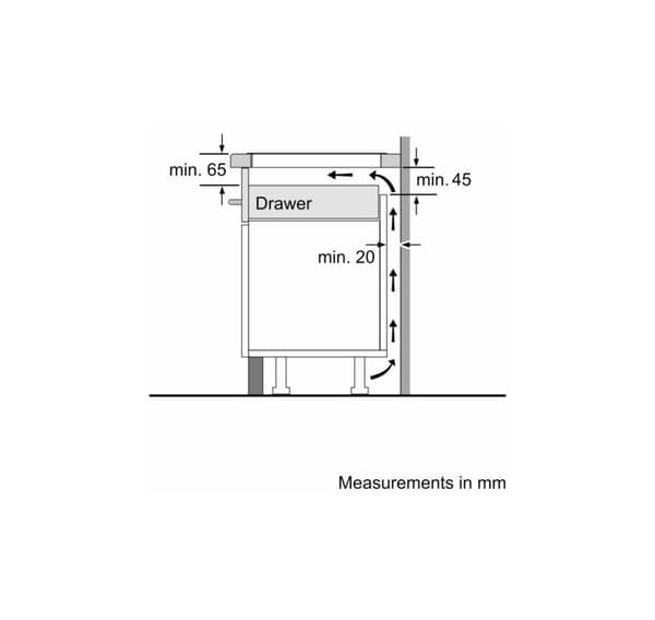 Bosch, induktion, kogeplader, PUE612BB1J