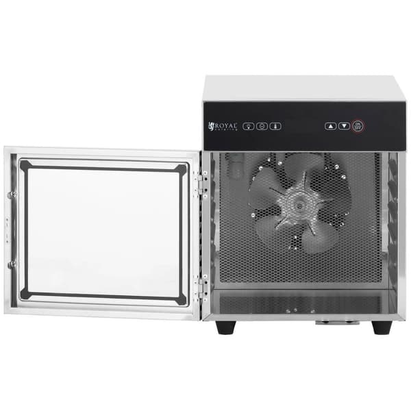 Royal Catering Torkugn - Rostfritt stål - 500 W - 6 torkhyllor - Royal Catering