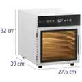 Miniatyrbild 6 av 6: Royal Catering Torkugn - Rostfritt stål - 500 W - 6 torkhyllor - Royal Catering