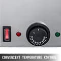Miniatyrbild 4 av 8: 1300W 30-110°C 5L multifunktionell elektrisk Nacho ostvärmare dispenser med 2 pumpar, stor kapacitet, lätt att använda och rengöra